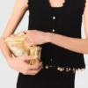 Mini bolso de mano Milpli de piel metalizada
