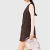 Mini vestido de tweed Mini vestido de tweed