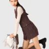 Mini vestido de tweed Mini vestido de tweed