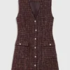 Mini vestido de tweed Mini vestido de tweed