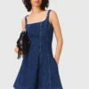Mini vestido vaquero Mini vestido vaquero