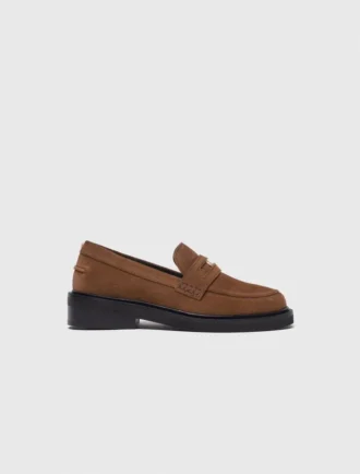 Mocasines de ante