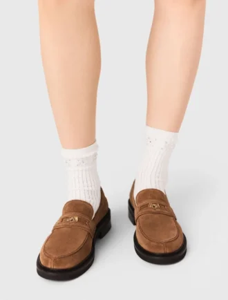 Mocasines de ante
