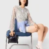 Mono de tweed con lentejuelas Mono de tweed con lentejuelas