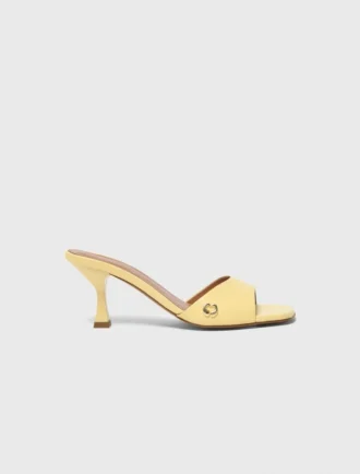 Mules de piel