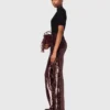 Pantalones bordados con lentejuelas Pantalones bordados con lentejuelas