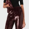 Pantalones bordados con lentejuelas Pantalones bordados con lentejuelas