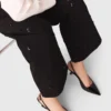Pantalones bordados con tirantes Pantalones bordados con tirantes