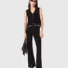Pantalones con abertura