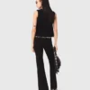 Pantalones con abertura