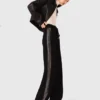 Pantalones con banda de strass