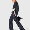 Pantalones con estampado de pañuelo
