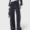 Pantalones con estampado de pañuelo