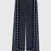Pantalones con estampado de pañuelo