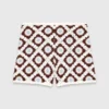Pantalones cortos de ganchillo con estampado floral