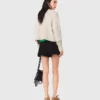Pantalones cortos de traje con efecto de capas