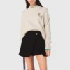 Pantalones cortos de traje con efecto de capas