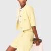 Pantalones cortos de tweed