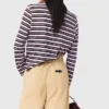 Pantalones de algodón de pierna ancha
