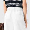 Pantalones de algodón de pierna ancha