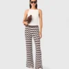 Pantalones de ganchillo en zigzag Pantalones de ganchillo en zigzag