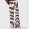 Pantalones de ganchillo en zigzag Pantalones de ganchillo en zigzag