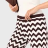 Pantalones de ganchillo en zigzag Pantalones de ganchillo en zigzag