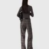 Pantalones de traje a cuadros