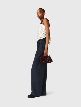 Pantalones de traje a rayas