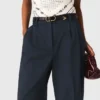 Pantalones de traje a rayas Pantalones de traje a rayas