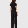 Pantalones de traje con pedrería Pantalones de traje con pedrería
