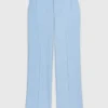 Pantalones de traje con pliegues