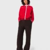 Pantalones de traje de pierna ancha Pantalones de traje de pierna ancha