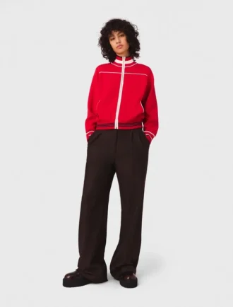 Pantalones de traje de pierna ancha