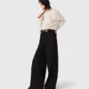 Pantalones de traje de pierna ancha Pantalones de traje de pierna ancha