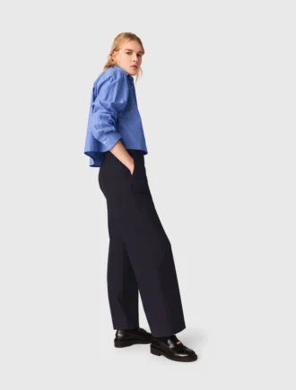 Pantalones de traje de pierna ancha