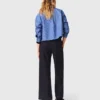 Pantalones de traje de pierna ancha Pantalones de traje de pierna ancha