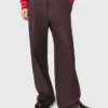 Pantalones de traje de pierna ancha Pantalones de traje de pierna ancha