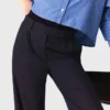 Pantalones de traje de pierna ancha Pantalones de traje de pierna ancha