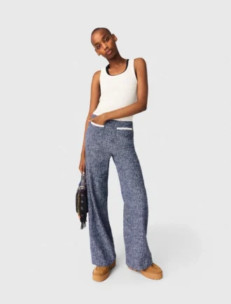 Pantalones de tweed