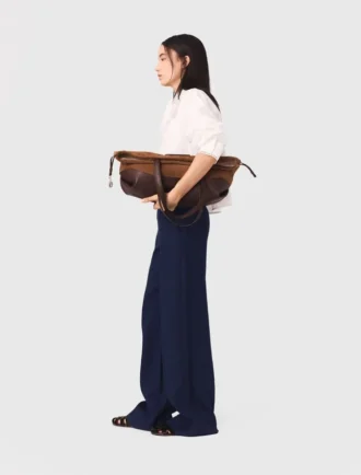 Pantalones marineros de mezcla de lino