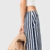 Pantalones marineros de mezcla de lino