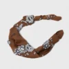 Pañuelo de seda con estampado bandana