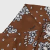 Pañuelo de seda con estampado bandana