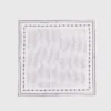 Pañuelo de seda estampado de 90 x 90