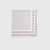 Pañuelo de seda estampado de 90 x 90