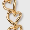 Pendientes de corazón asimétricos Pendientes de corazón asimétricos