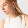 Pendientes de estrella con strass Pendientes de estrella con strass