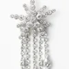 Pendientes de estrella con strass Pendientes de estrella con strass