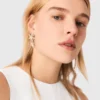 Pendientes de estrella con strass Pendientes de estrella con strass